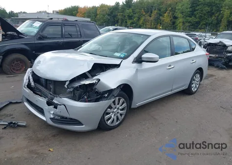 2014 Nissan Sentra Sv from USA, damaged, VIN 3N1AB7APXEY211631